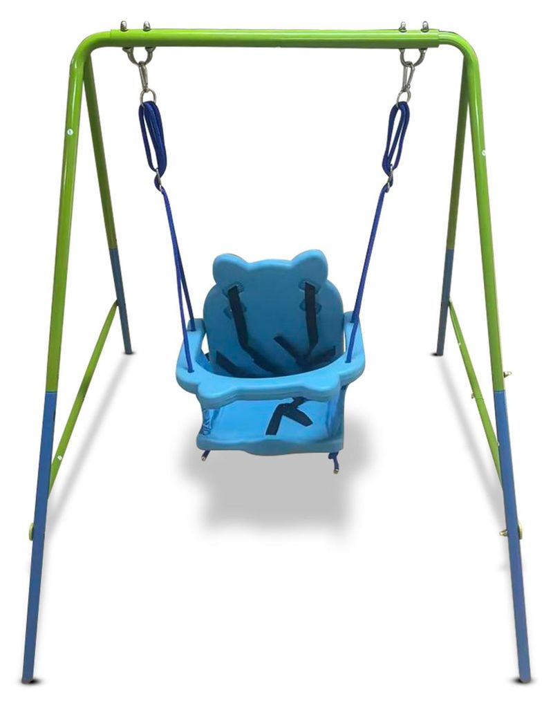 Allegra Mini - Gartenschaukel, Babyschaukel 6-36 Monate, mit Sicherheitsgurten