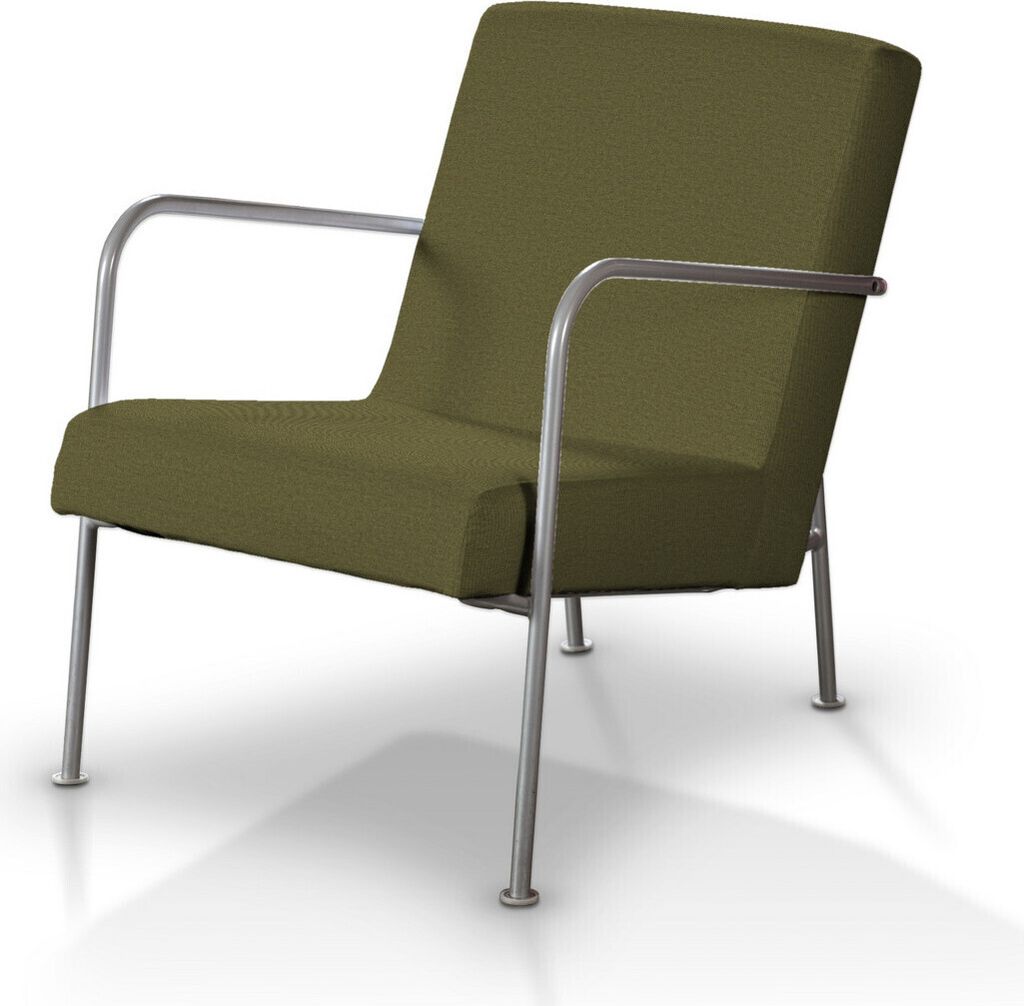 Dekoria Bezug für Ikea PS Sessel, olivgrün, Ikea Sessel PS