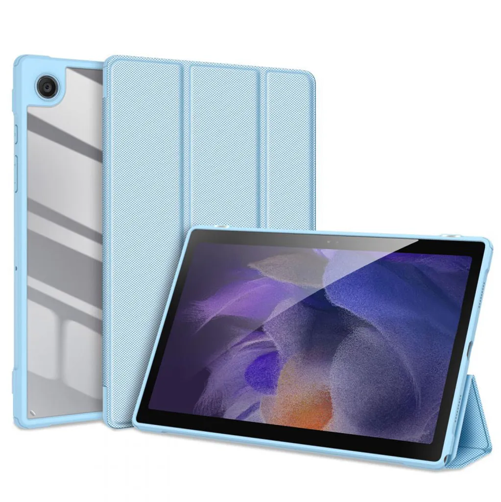Dux Ducis Toby Cover Galaxy Tab A8 10.5 X200 X205 Blu - Protezione Slim