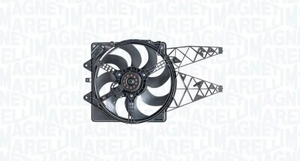 Ventilateur de radiateur auto pour Fiat Bravo II moteur essence