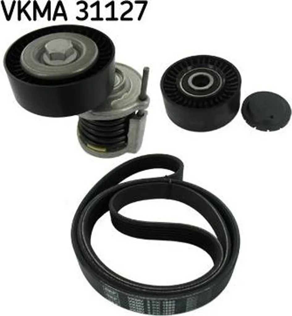 Kit Courroie SKF VKMA 31127 remplace OE 03L903137A pour Audi A4 A5 A6 Q5