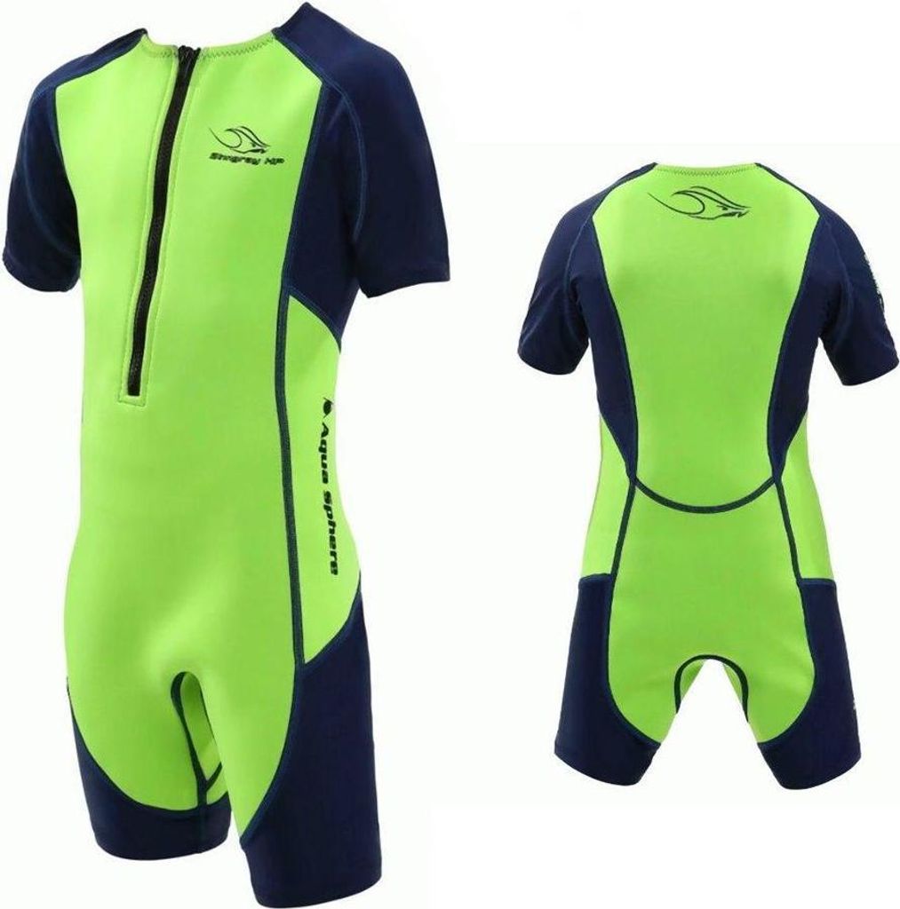Aquasphere Stingray Hp2 Short Sleeve 3104 Bright Green Navy Produktbild 
