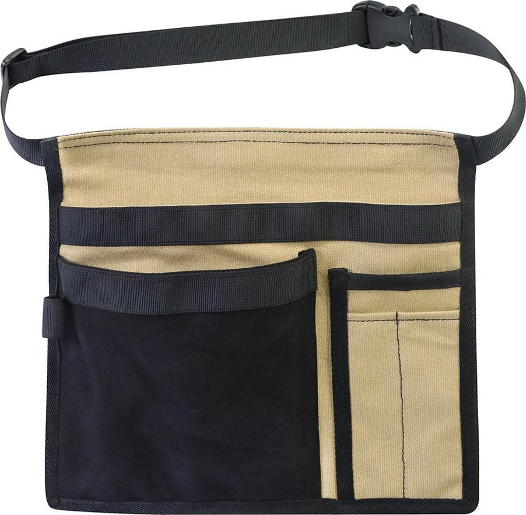 INF Garten-Beschneidungswerkzeugtasche Oxford-Gewebe-Organizer Schwarz