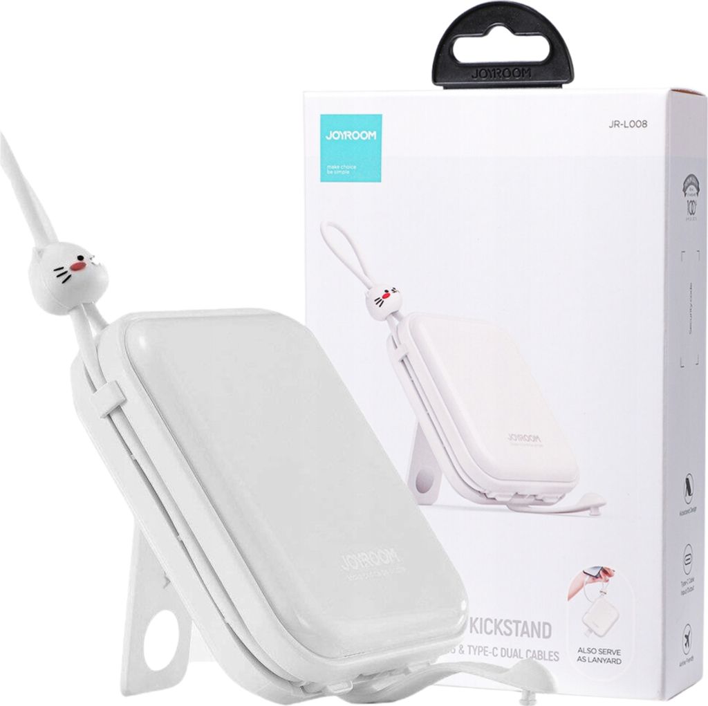 Joyroom Powerbank + USB kabel C-Lightning a stojan 10000Mah Obrázek produktu 