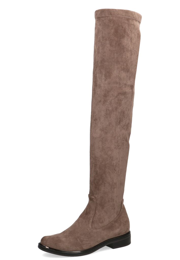 Caprice Damen Stiefel Overknee hoher Stretch-Schaft Langschaft 9-25510-29, Größe:36 EU, Farbe:Braun