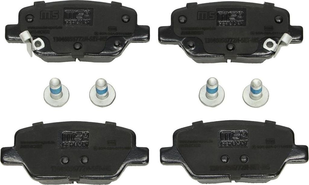 MS 13046056772N-SET-MS Bremsbeläge, Bremsklötze Hinterachse für FIAT TIPO Stufenheck (356_, 357_)