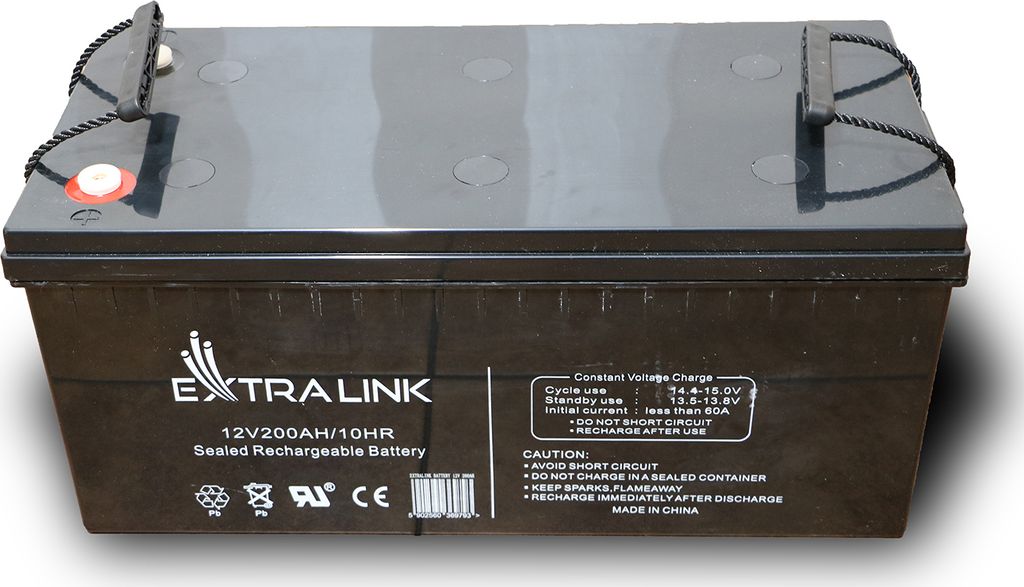 Extralink AKUMULATOR BATTERIE AKUMULATOR AGM 12V 200AH - Zdjęcie produktu 