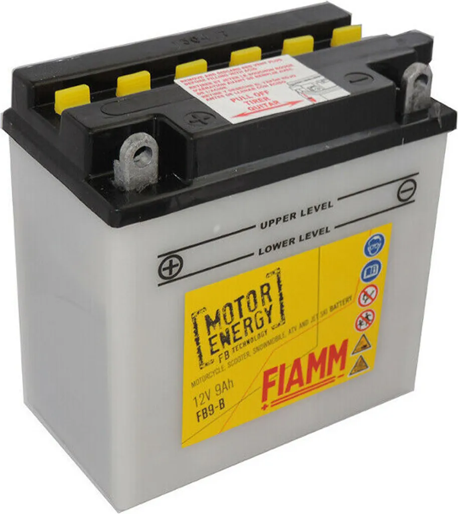 Batterie Moto pour Hivernage et Trajets Quotidiens 12V 9Ah Fiamm FB9-B