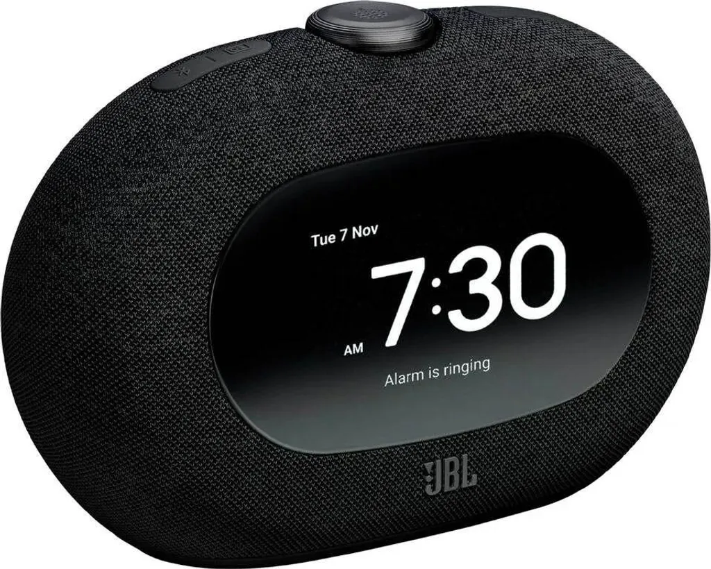 Réveil Radio Bluetooth JBL Horizon 3 Noir avec Enceinte et Chargeur USB