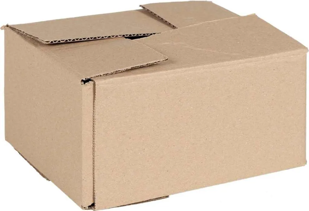 Fini le désordre avec la boîte pliante 20x15x10 cm en carton naturel