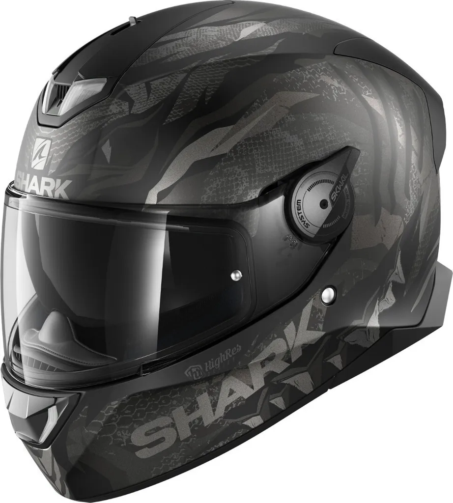 Casque Shark SKWAL 2 Sécurité Maximale Iker Lecuona Noir Argent XL