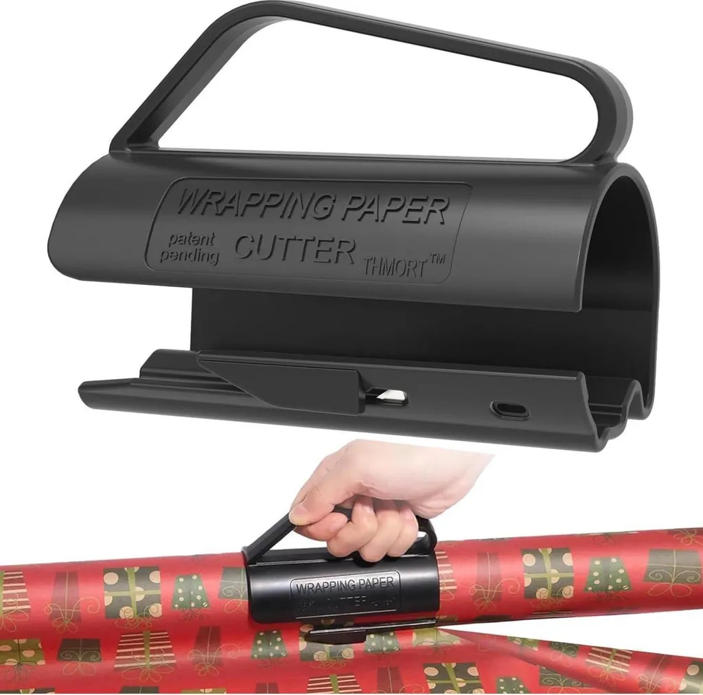 Dérouleur cutter de papier cadeau pour organiser vos paquets de Noël