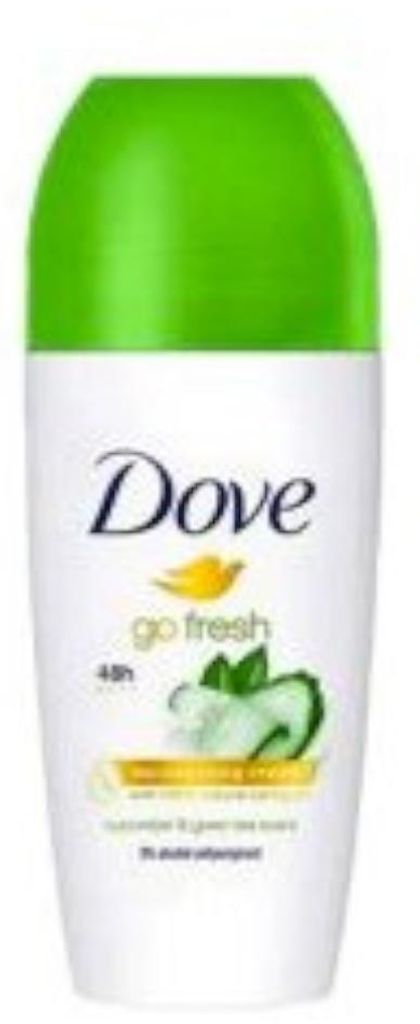 Dove 50ml Roll On komkommer deodorant