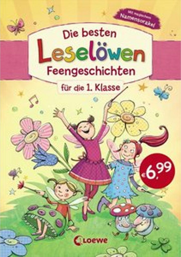 Besten Leselöwen Feengeschichten 1.Kl