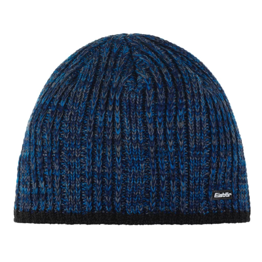 Eisbär Strickmütze Rene MÜ für Damen und Herren, Farbe:Dunkelblau