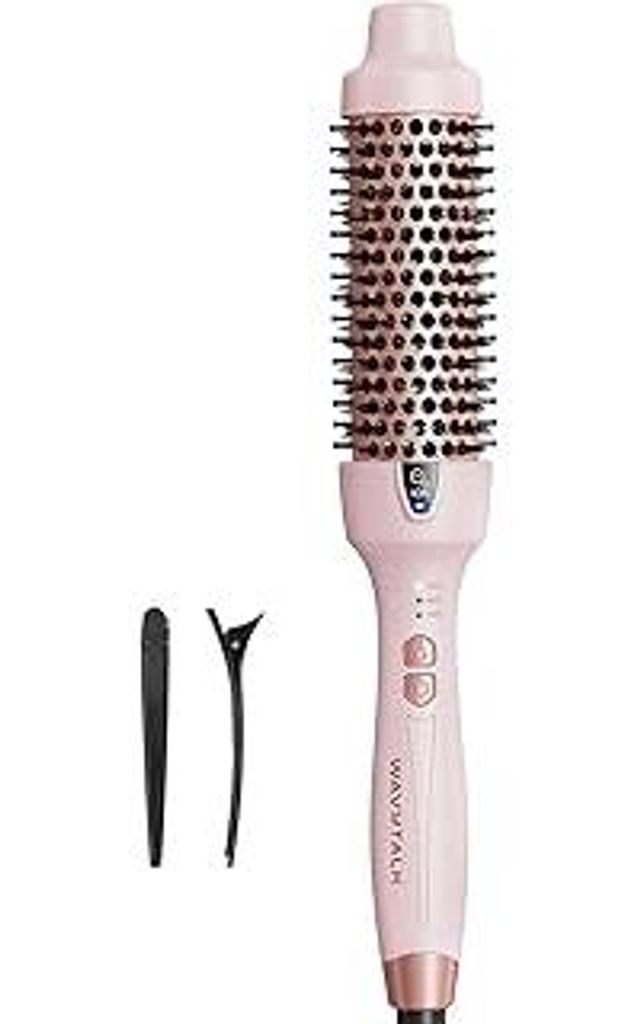 Wavytalk Thermobürste, Thermal Brush 38mm Ionische Lockenbürste erhitzt zur Erzeugung natürlicher Locken, Heiße Rundbürste für glatteres Auss...