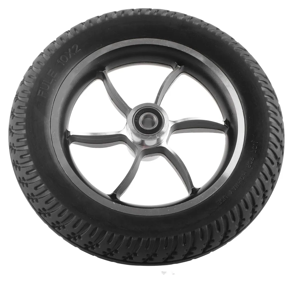 Roue gonflable 10 pouces pour fauteuil roulant électrique - Roulement 6001