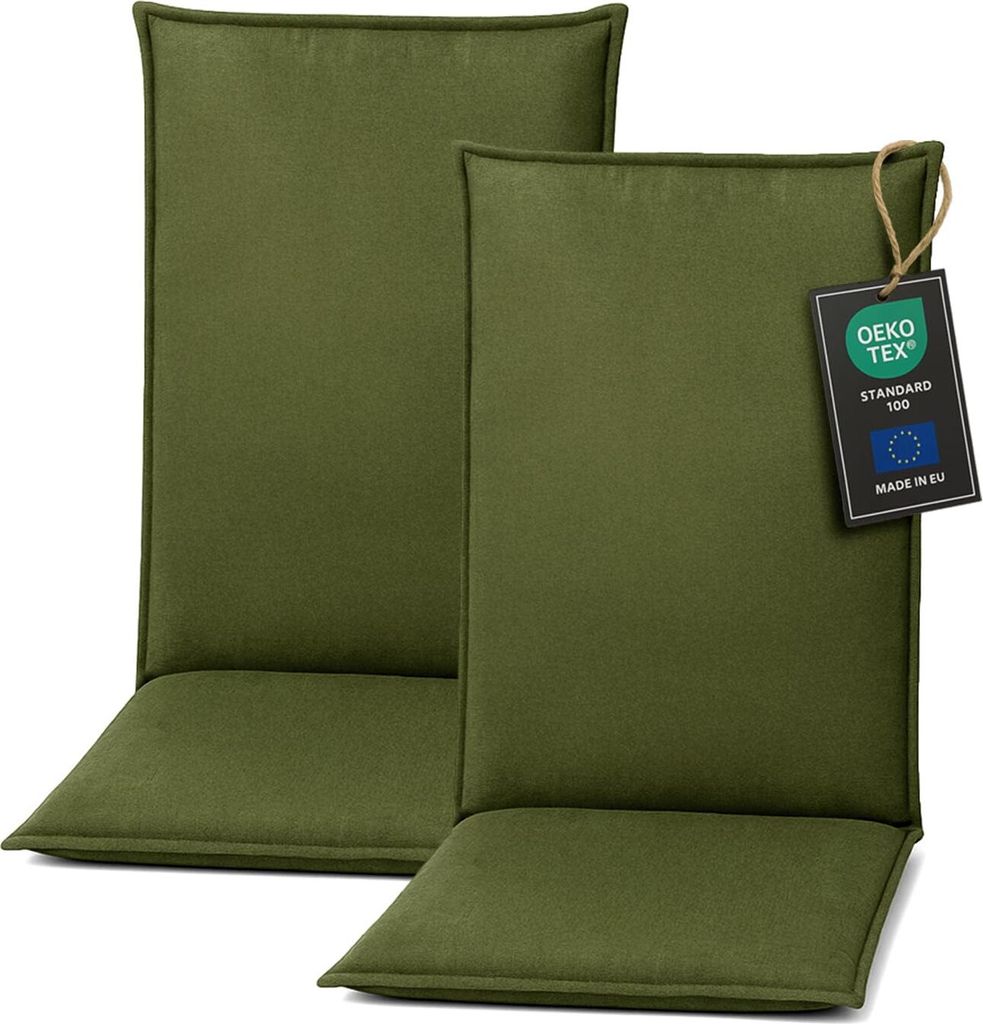 Pillows24 Polštář pro venkovní židle -120x50x8 cm / Tmavě Obrázek produktu 