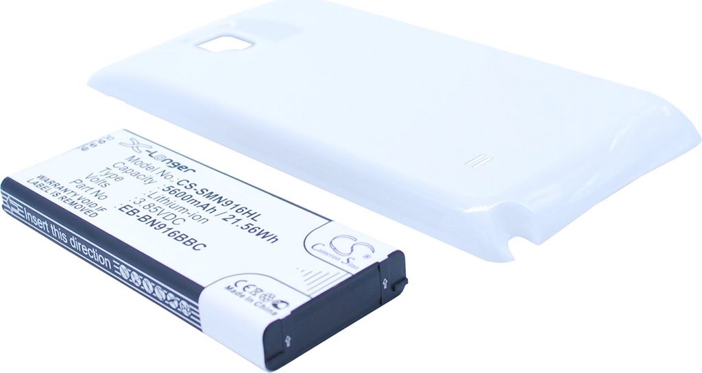 TECHTEK Akku Kompatibel mit [Samsung] Galaxy Note 4 ( China Mobile ), SM-N9100, SM-N9106W, SM-N9109W, SM-N910F Ersetzt EB-BN916BBC