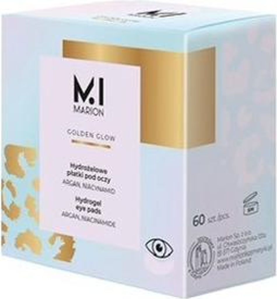 MARION Goldener Glanz Hydrogel Augenpads 60 Stück
