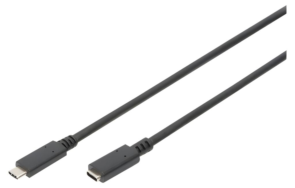 Digitus USB-C Verlängerungskabel, USB-C - USB-C, 1,5 m, USB Produktbild 