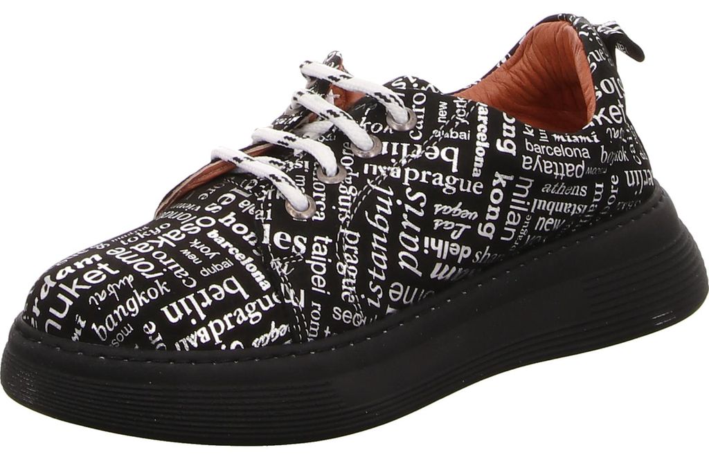 Artiker Schnürhalbschuhe in schwarz, Gr. 36