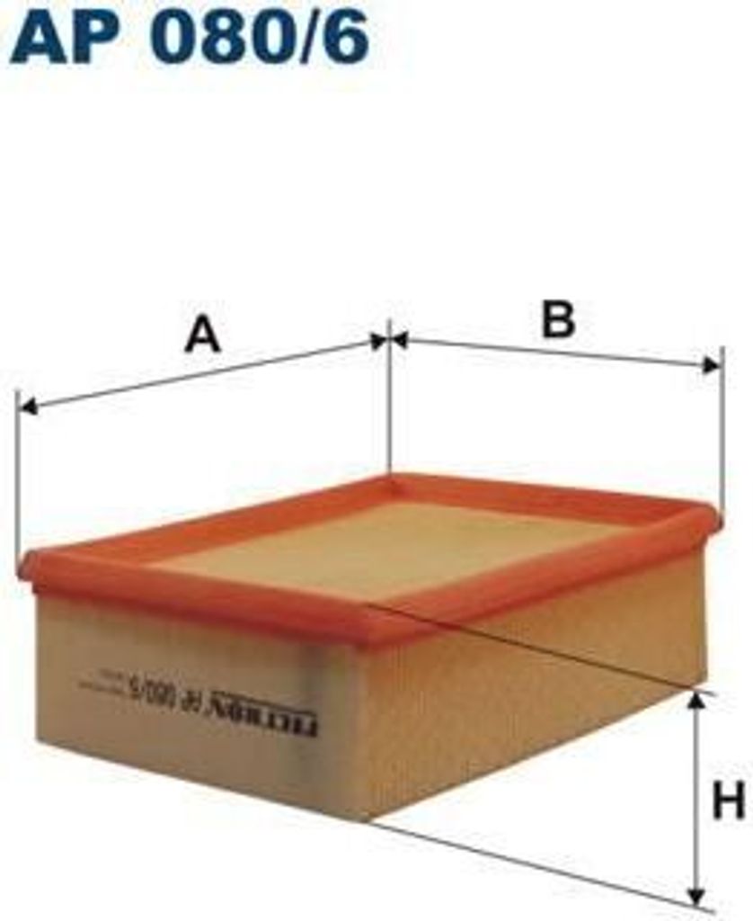 FILTRON Luftfilter AP080-6