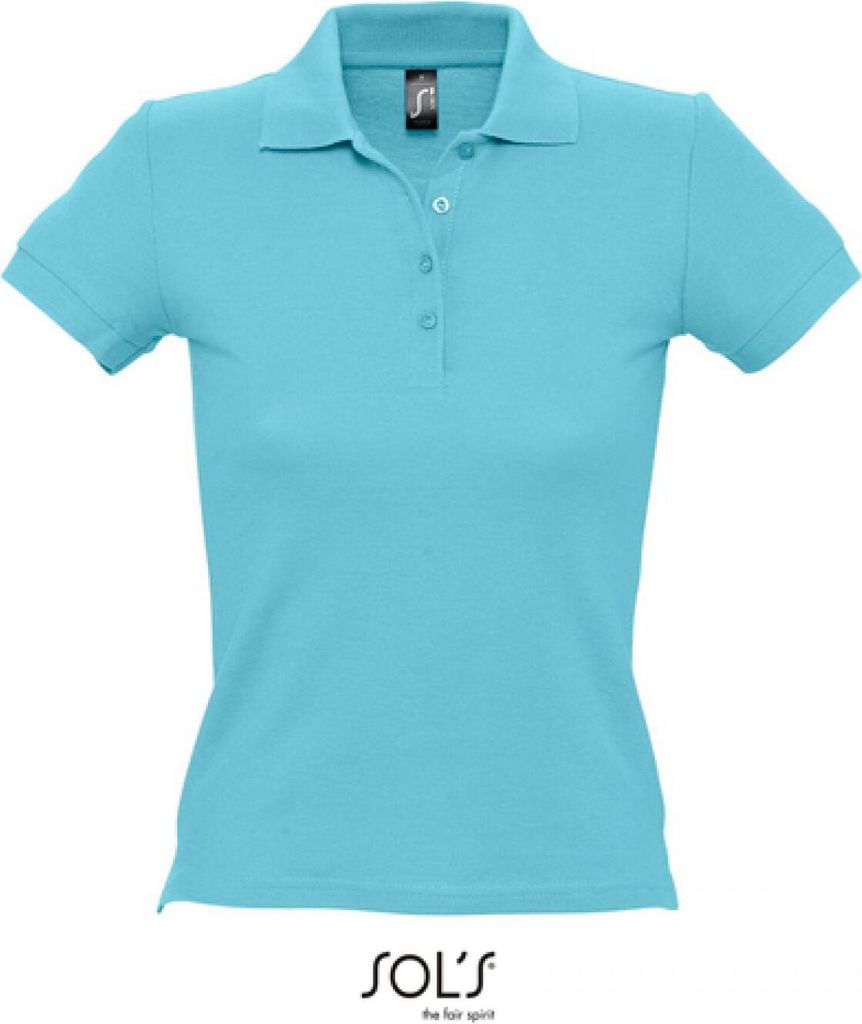 SOLs 11310 | Ladies Poloshirt People 210 - Farbe: Atoll Blue - Größe: M