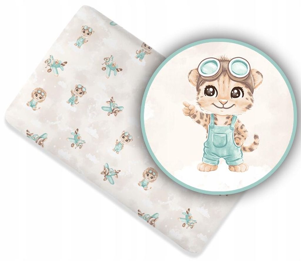 Spannbettlaken 80x180 cm für Kinderbett – 100% Baumwolle