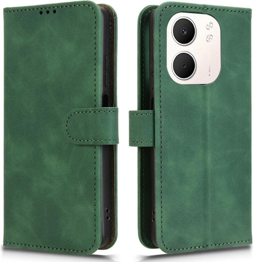 OPPO A5x Hülle - Coverup Klapphülle - Grün