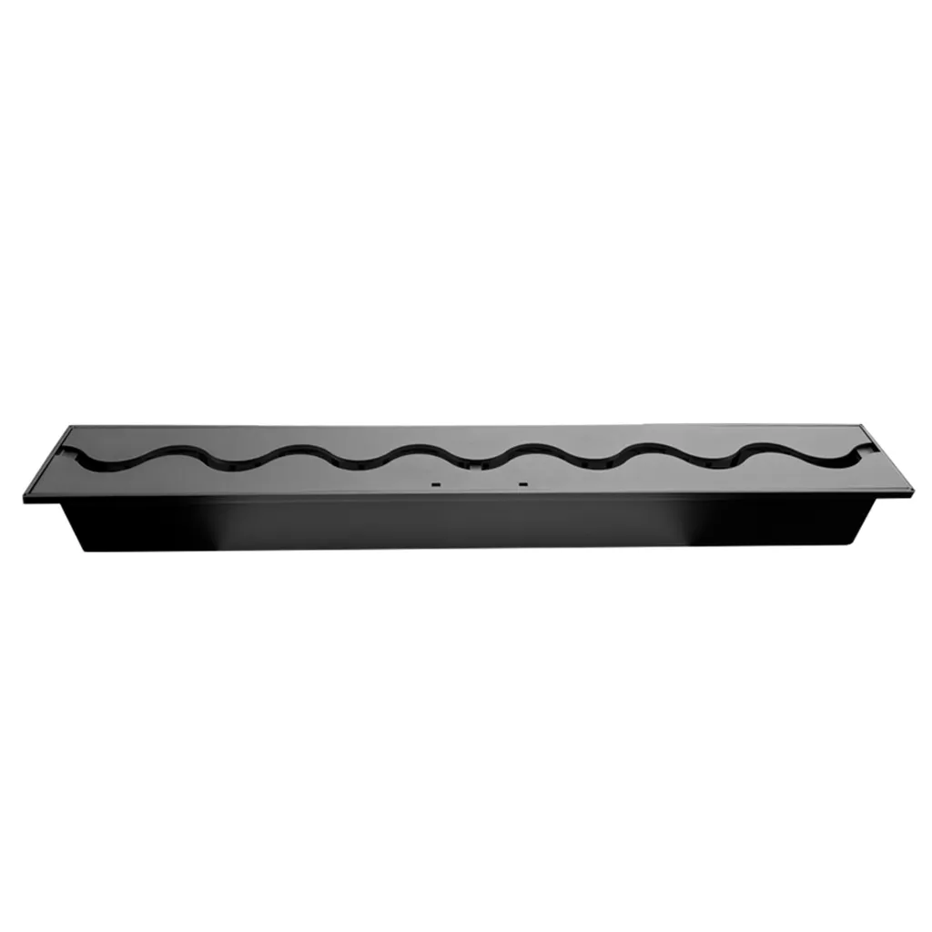 Cheminée bioéthanol encastrable 700mm VAGUE - Brûleur de table et insert - 2