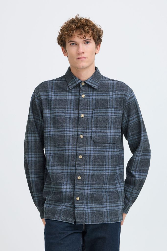 Casual Friday CFLOTUS Herren Hemd Langarmhemd Freizeithemd 100% Baumwolle Regular Fit
