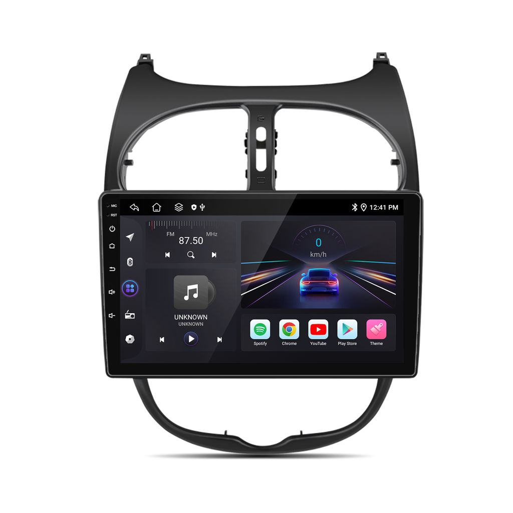 1+32G carplay android auto Für Peugeot 206G 2001-2008 Obrázek produktu 