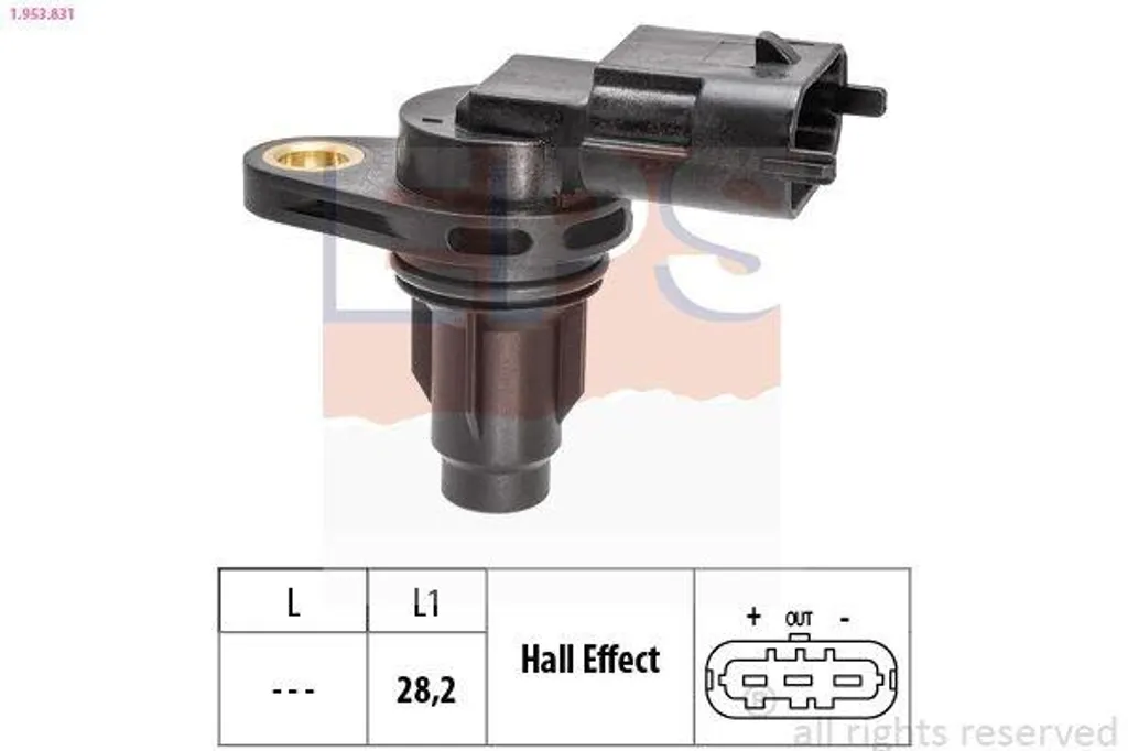 Capteur PMH Arbre à Cames EPS pour Moteur HYUNDAI i30 Berline Essence