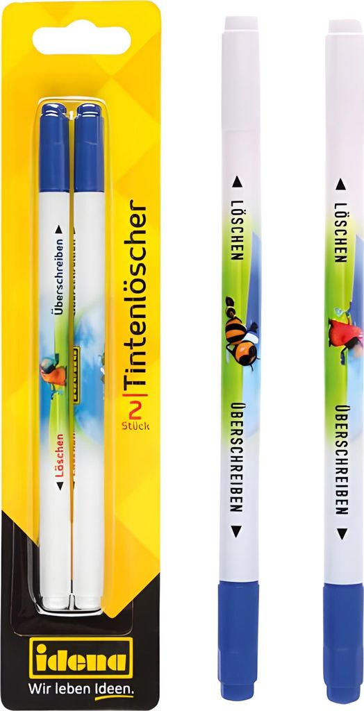 Idena 509047-2 Tintenlöscher, mit Doppelspitze Produktbild 