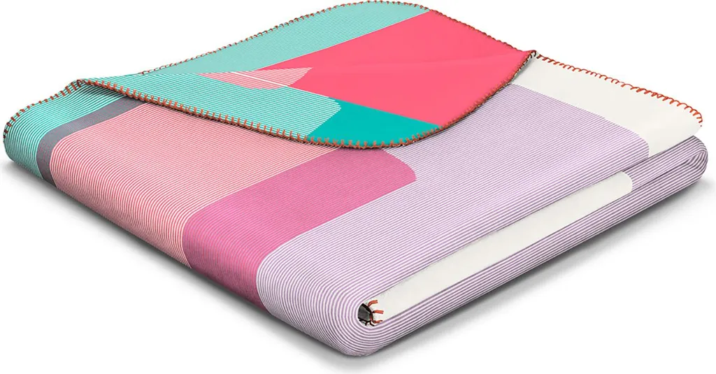 Plaid douillet FLOATING FORMS BL multicolore 150x200 cm Biederlack - 3
