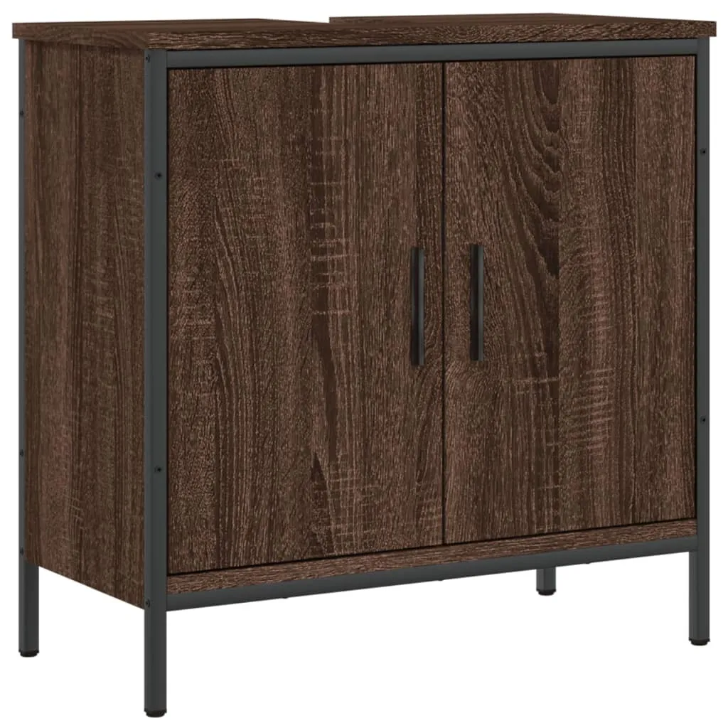Mobile Contenitore Rovere Marrone 60x30x60 - Design Contemporaneo