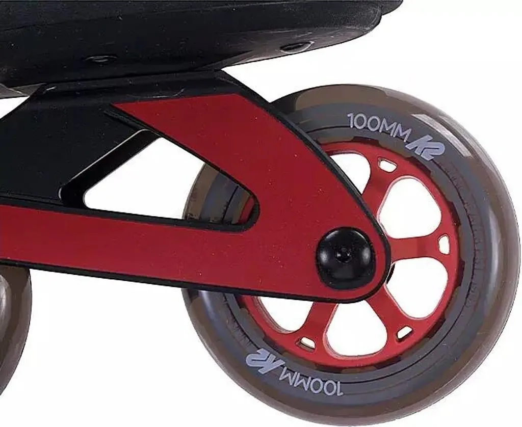 Rollers K2 TRIO LT 100 avec Platine Aluminium et Softboot - Taille 42 - 5