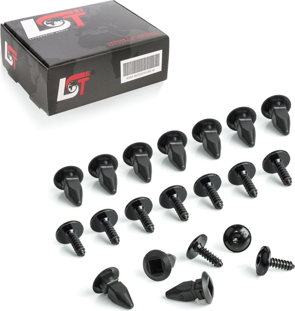 20x Befestigung Clips Schrauben Radhausschale für VW für Seat für Skoda für Audi