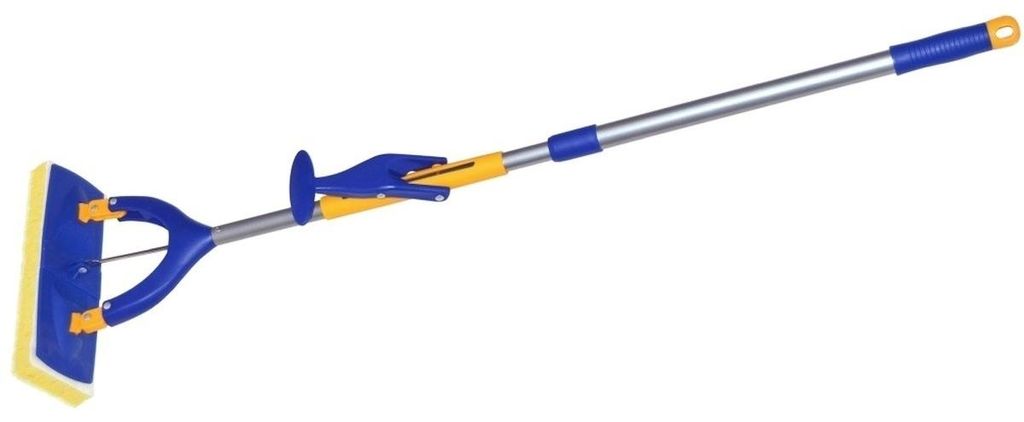 Mop, houbový samoždímací mikrovlákno, s teleskopickou tyčí Produktbild 