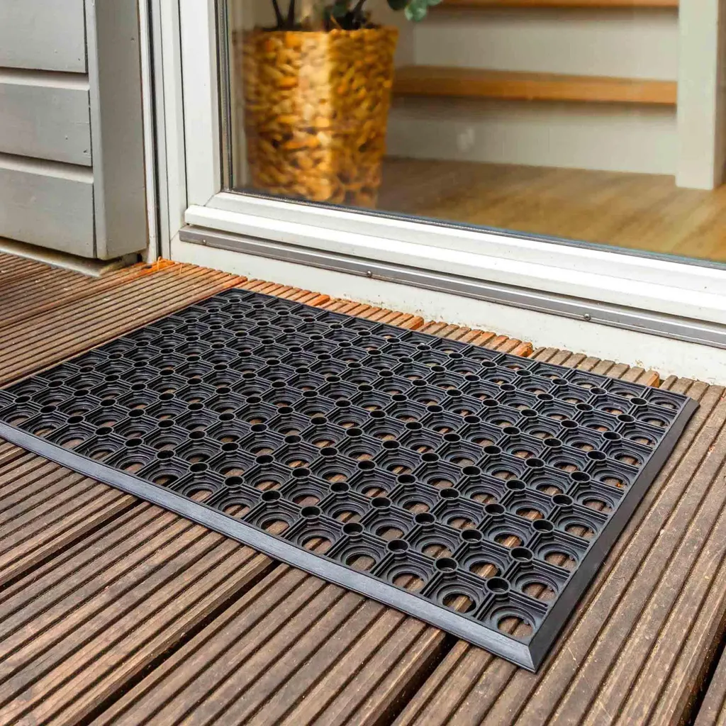 Tapis Astra Profil Sets anthracite 40x60 cm à structure grattante pro - 4