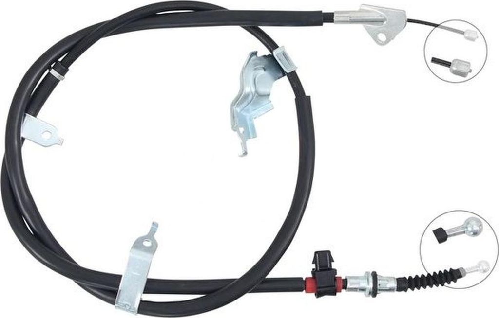 A.B.S. Handbremsseil Seilzug Feststellbremse für TOYOTA Produktbild 
