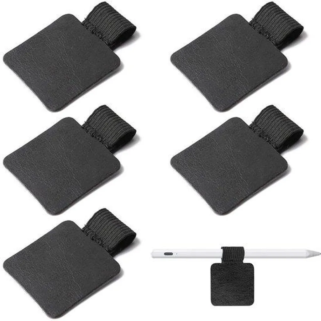 Clip stylo autocollant pour éviter la perte de crayons sur agenda