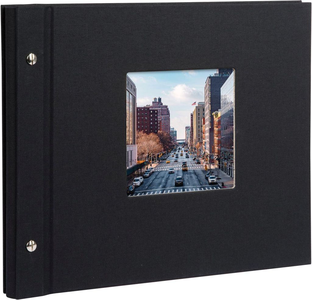 Goldbuch album à vis Bella Vista noir 30x25 cm 40 pages Image du produit 