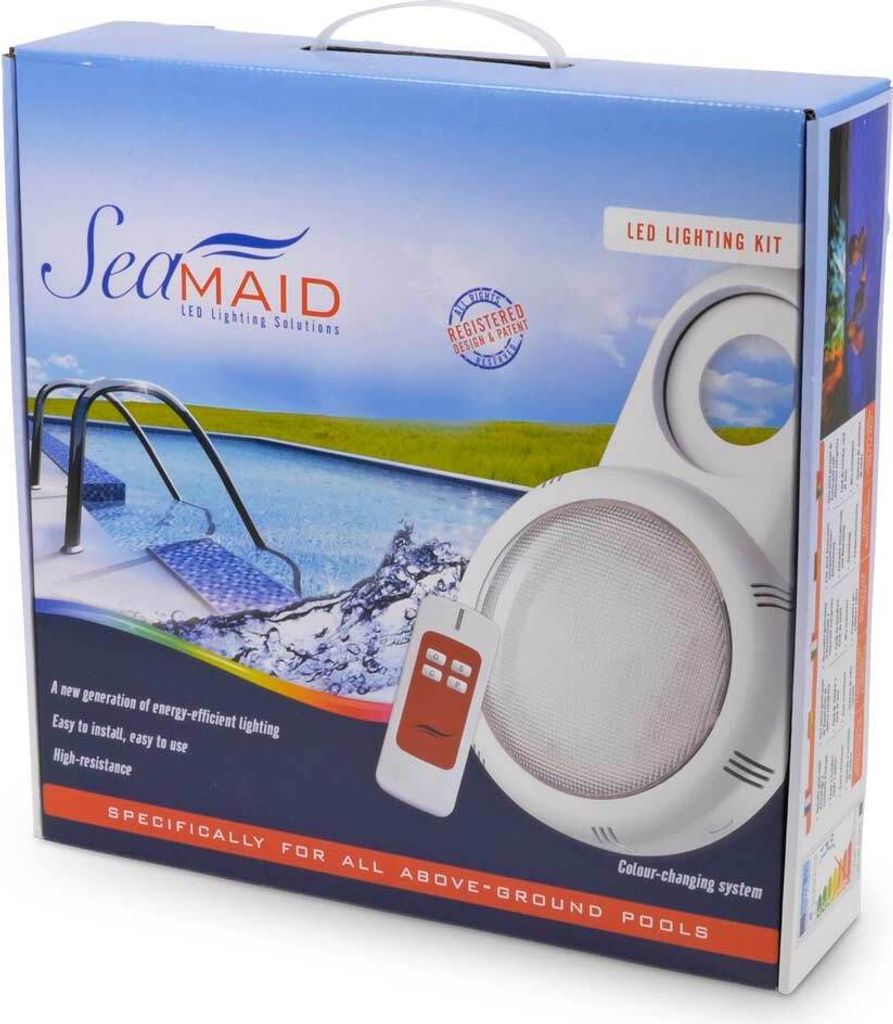 SeaMAID LED RGB Unterwasserscheinwerfer für Aufstellbecken Produktbild 3