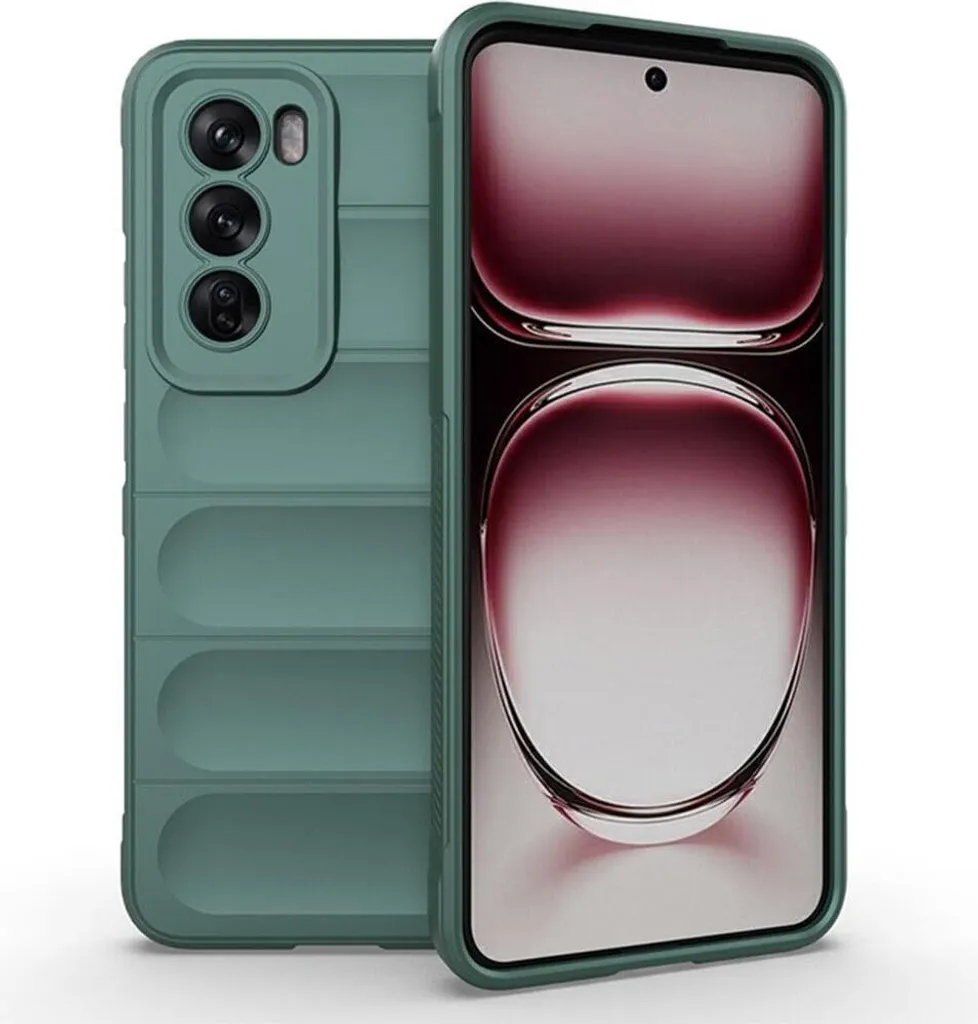 Custodia Magic Shield Oppo Reno 12 Verde: Semplice, Forte, Sicura