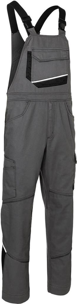 Kübler Iconiq Latzhose anthrazit/schwarz Gr. 27