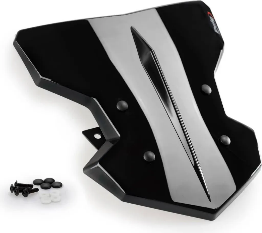 Puig Écran Sport Nu Noir ABE pour Yamaha MT-125 2020-2023 - Bulle Sport