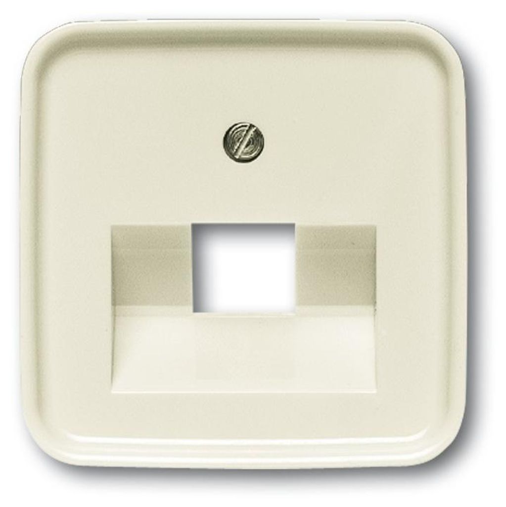 BUSCH-JAEGER Plaque centrale UAE/IAE 1f Duro 2000 SI ws glz Image du produit 