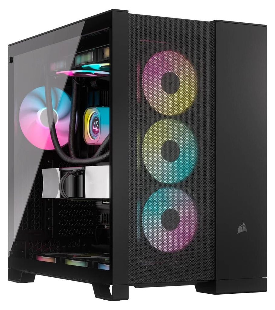 CORSAIR Geh Midi 6500D Airflow (Tempered Glass) Black Produktbild 